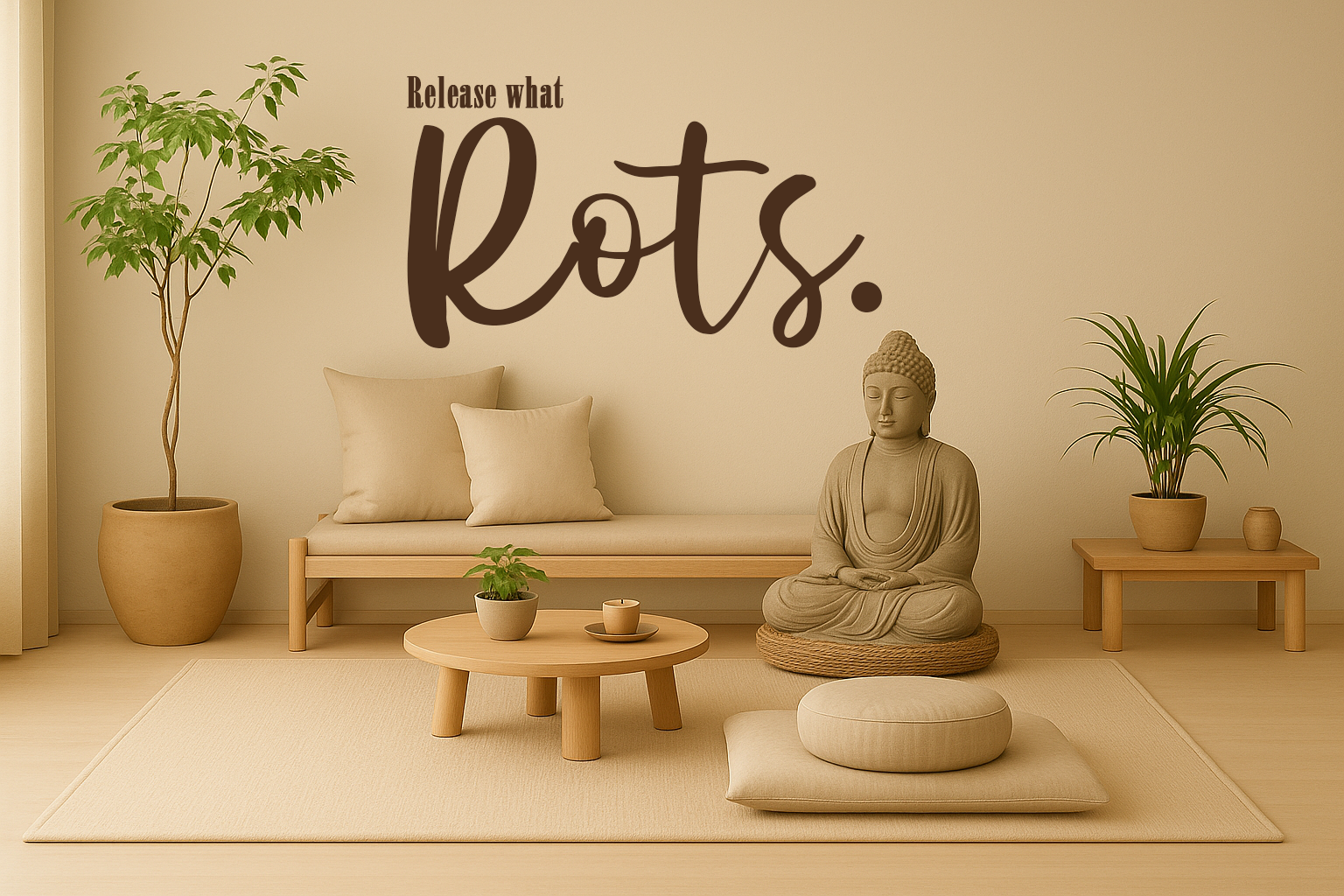 Release what rots // Wall Decor